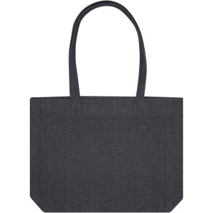Weekender 500 g/m2 recycled tote bag, Denim (Shopping bags)