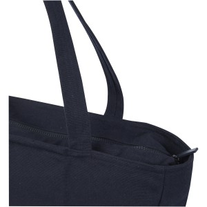 Weekender 500 g/m2 recycled tote bag, Navy (Shopping bags)