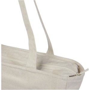 Weekender 500 g/m2 recycled tote bag, Oatmeal (Shopping bags)