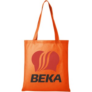 Zeus non-woven convention tote bag, Orange (Shopping bags)