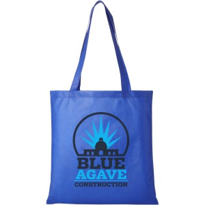 Zeus non-woven convention tote bag, Royal blue (Shopping bags)