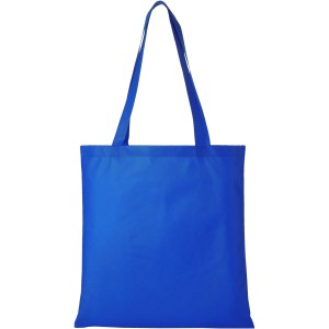 Zeus non-woven convention tote bag, Royal blue (Shopping bags)