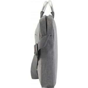 Polycanvas (600D) laptop bag Anya, grey (Shoulder bags)