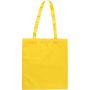 RPET polyester (190T) shopping bag Anaya, yellow