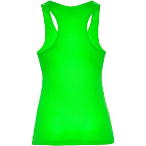 Shura women's sports vest, Lime (T-shirt, mixed fiber, synthetic)