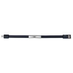 Silicone wristband Tiago, black (7878-01)