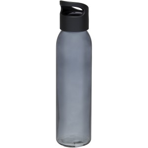 Sky 500 ml glass sport bottle, Solid black (Sport bottles)