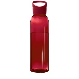 Sky 650 ml recycled plastic water bottle, Red (Sport bottles)