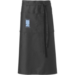 Skyla bartender apron, solid black (Apron)