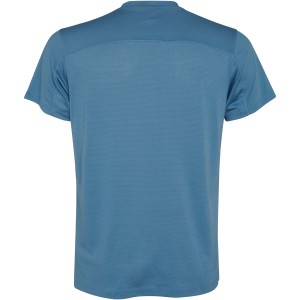 Slam short sleeve men's sports t-shirt, Storm blue (T-shirt, mixed fiber, synthetic)