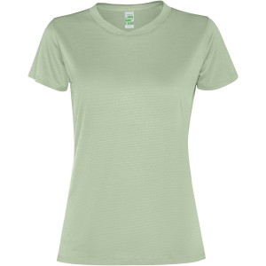 Slam short sleeve women's sports t-shirt, Mist Green (T-shirt, mixed fiber, synthetic)