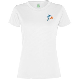 Slam short sleeve women's sports t-shirt, White (T-shirt, mixed fiber, synthetic)