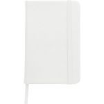 Soft feel notebook (approx. A5), white