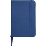 Soft feel notebook (approx. A6), blue
