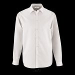SOL'S BRODY MEN - HERRINGBONE SHIRT, White (SO02102WH)