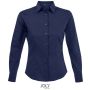 SOL'S EDEN - LONG SLEEVE STRETCH WOMEN'S SHIRT, Dark Blue