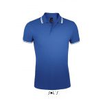 SOL'S PASADENA MEN - POLO SHIRT, Royal Blue/White (SO00577RO/WH)