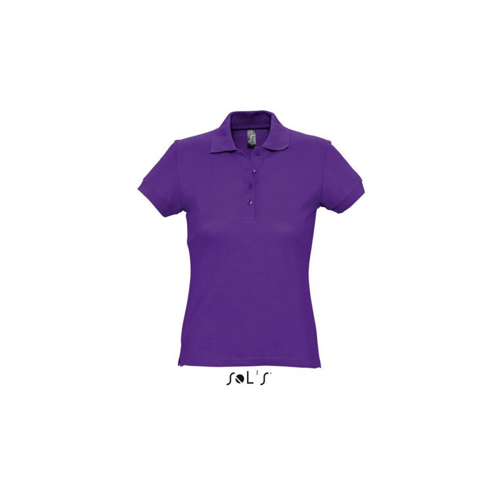 purple polo shirt womens