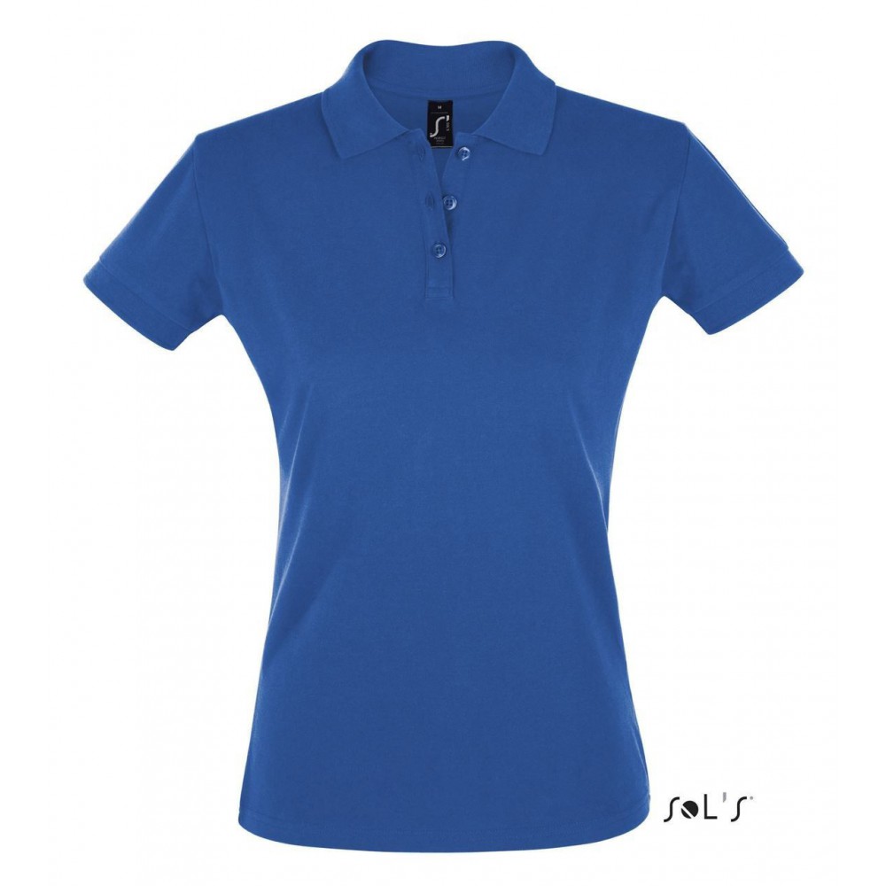 royal blue womens polo