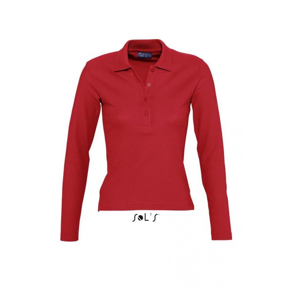 polo long sleeve t shirts women's