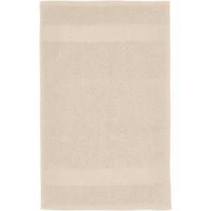 Sophia 450 g/m2 cotton bath towel 30x50 cm, Beige (Towels)