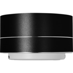 Aluminium wireless speaker, black (Speakers, radios)