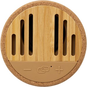 Cerris 5W cork Bluetooth(r) speaker, Natural (Speakers, radios)