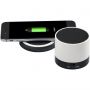 Cosmic Bluetooth speaker & wireless charging pad, White