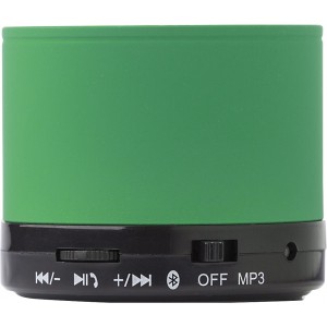 Metal speaker, Green (Speakers, radios)