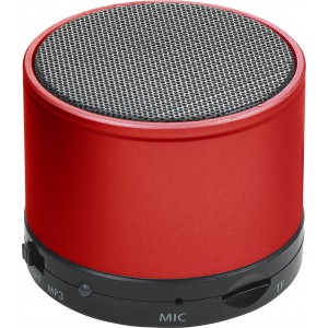 Metal speaker Morgan, red (Speakers, radios)