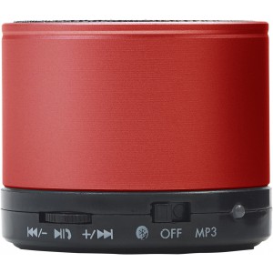 Metal speaker Morgan, red (Speakers, radios)
