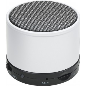 Metal speaker Morgan, white (Speakers, radios)