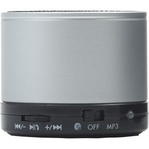 Wireless speaker, silver (Speakers, radios)