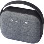 Woven fabric Bluetooth(r) speaker, solid black