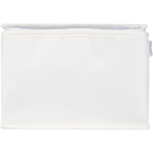 Spectrum 6-can recycled non-woven cooler bag 4L, White (Cooler bags)