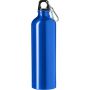 Aluminium flask Gio, cobalt blue