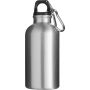Aluminium water bottle (400ml), silver
