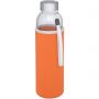 Bodhi 500 ml glass sport bottle, Orange
