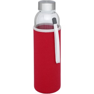 Bodhi 500 ml glass sport bottle, Red (Sport bottles)