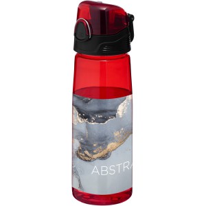 Capri 700 ml sport bottle, Transparent red (Sport bottles)