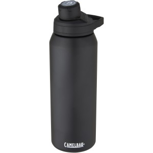 Chute(r) Mag 1 L insulated stainless steel sports bottle, Solid black (Sport bottles)