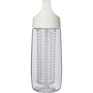 HydroFruit 700 ml recycled plastic sport bottle with flip li (Sport bottles)