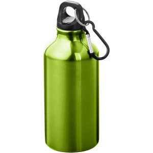 Oregon 400 ml sport bottle with carabiner, Apple Green (Sport bottles)