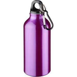 Oregon 400 ml sport bottle with carabiner, Purple (Sport bottles)