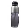 PS and stainless steel bottle Emberly, black
