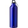 Recycled aluminium bottle (750 ml) Makenna, cobalt blue