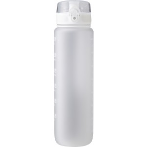 RPET drinking bottle (1000 ml) Brinley, transparent (Sport bottles)