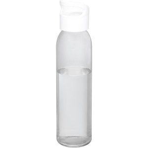 Sky 500 ml glass sport bottle, White (Sport bottles)