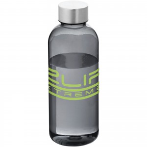 Spring 600 ml Tritan(tm) sport bottle, Transparent black (Water bottles)