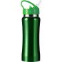 Stainless steel bottle Serena, green